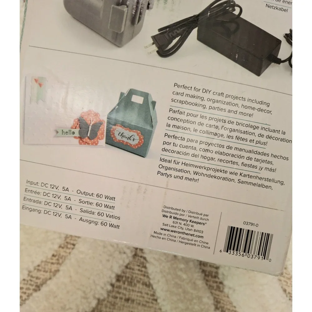 Evolution Advanced Removable Die-Cutting and Embossing Machine Motor by We R